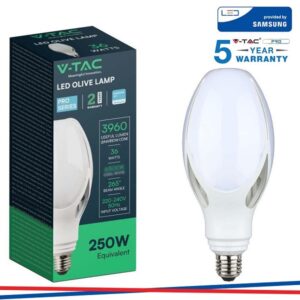 Lampada Led Ovale 36w E27 Luce Natura Samsung